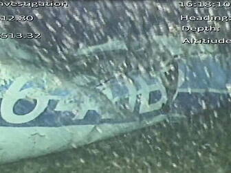 'Body visible' inside wreckage...